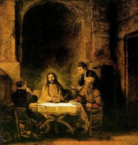 Rembrandt Emmaus